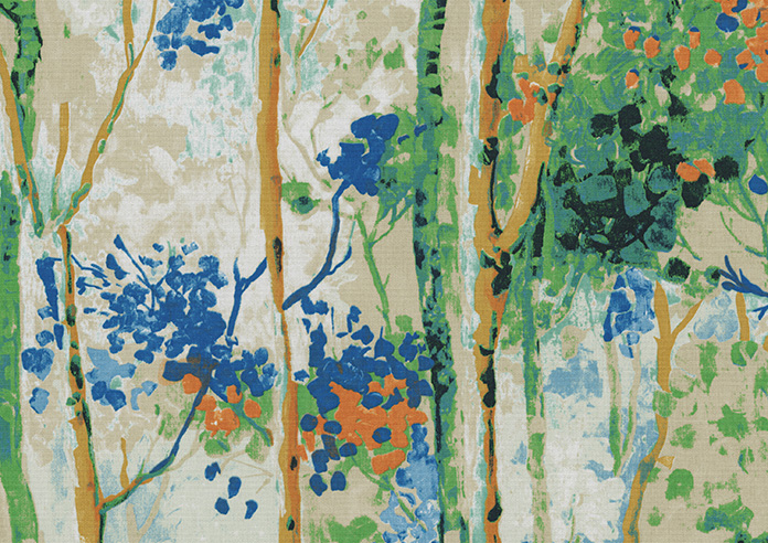 Silver Birch, Sapphire - Made to Measure Curtains - Image 9